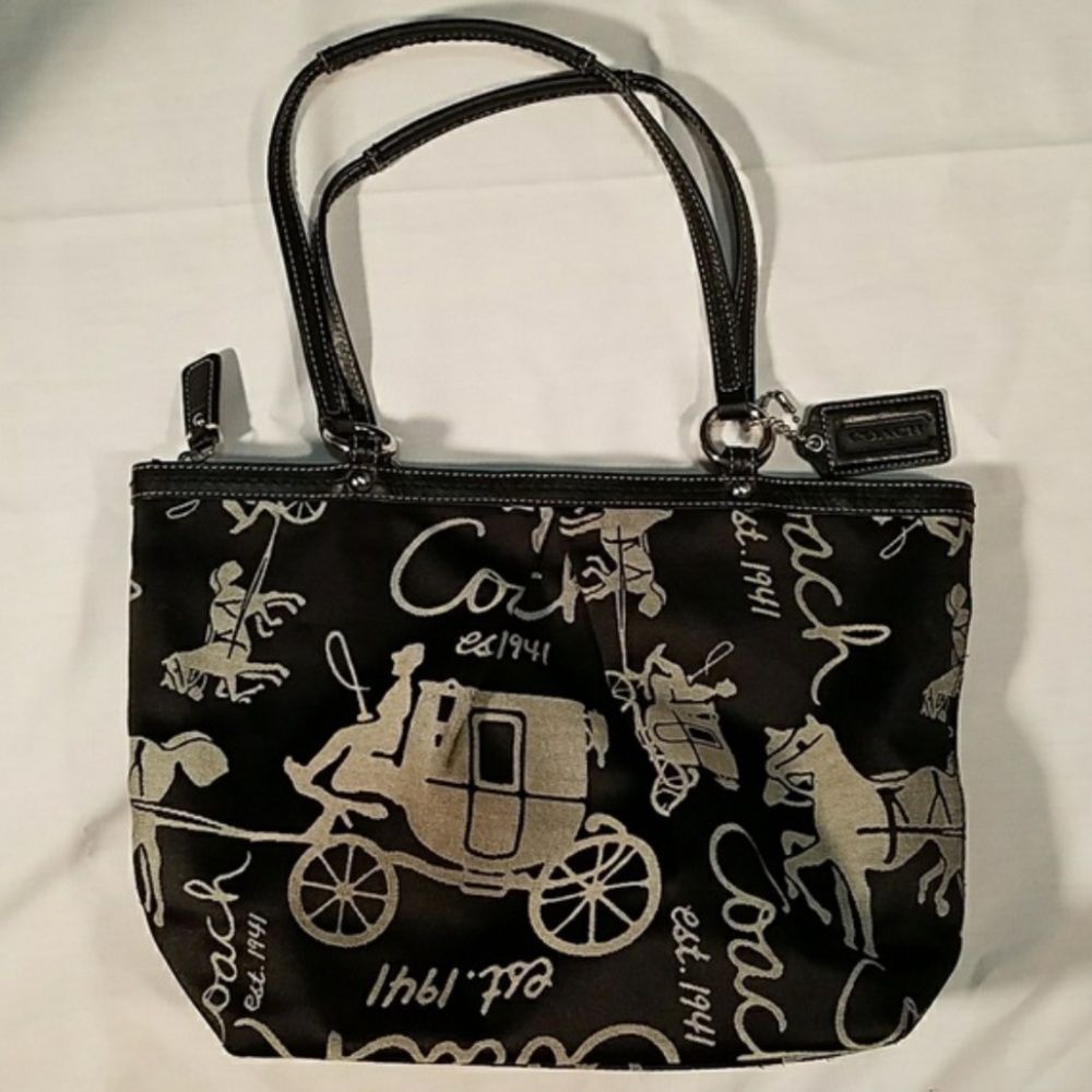 Coach Horse & Carriage Tote Bag